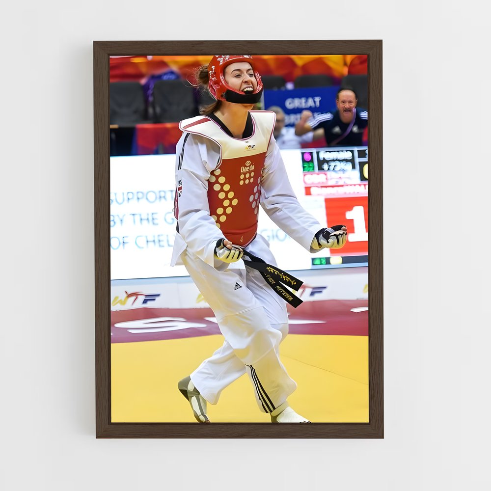 Poster Karate Passion – affiche Taekwondo (vue 5)